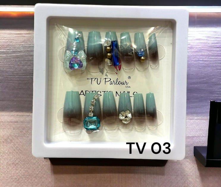 Tv parlour acrylic nails