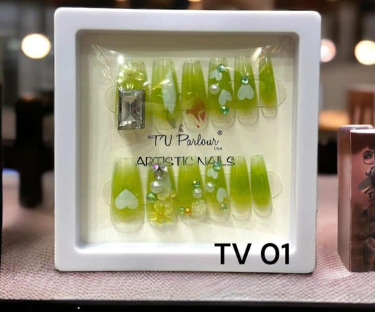 Tv parlour acrylic nails