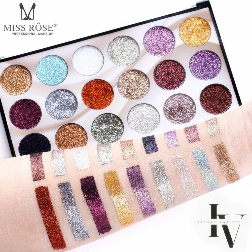 Miss Rose glitter eyeshadow 18 colour