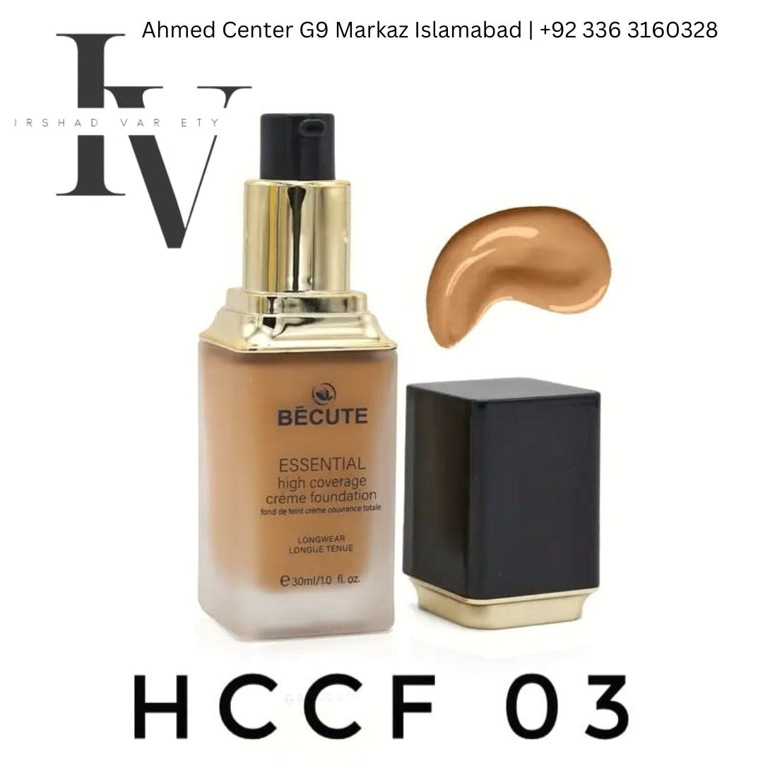 Becute high coverage foundation