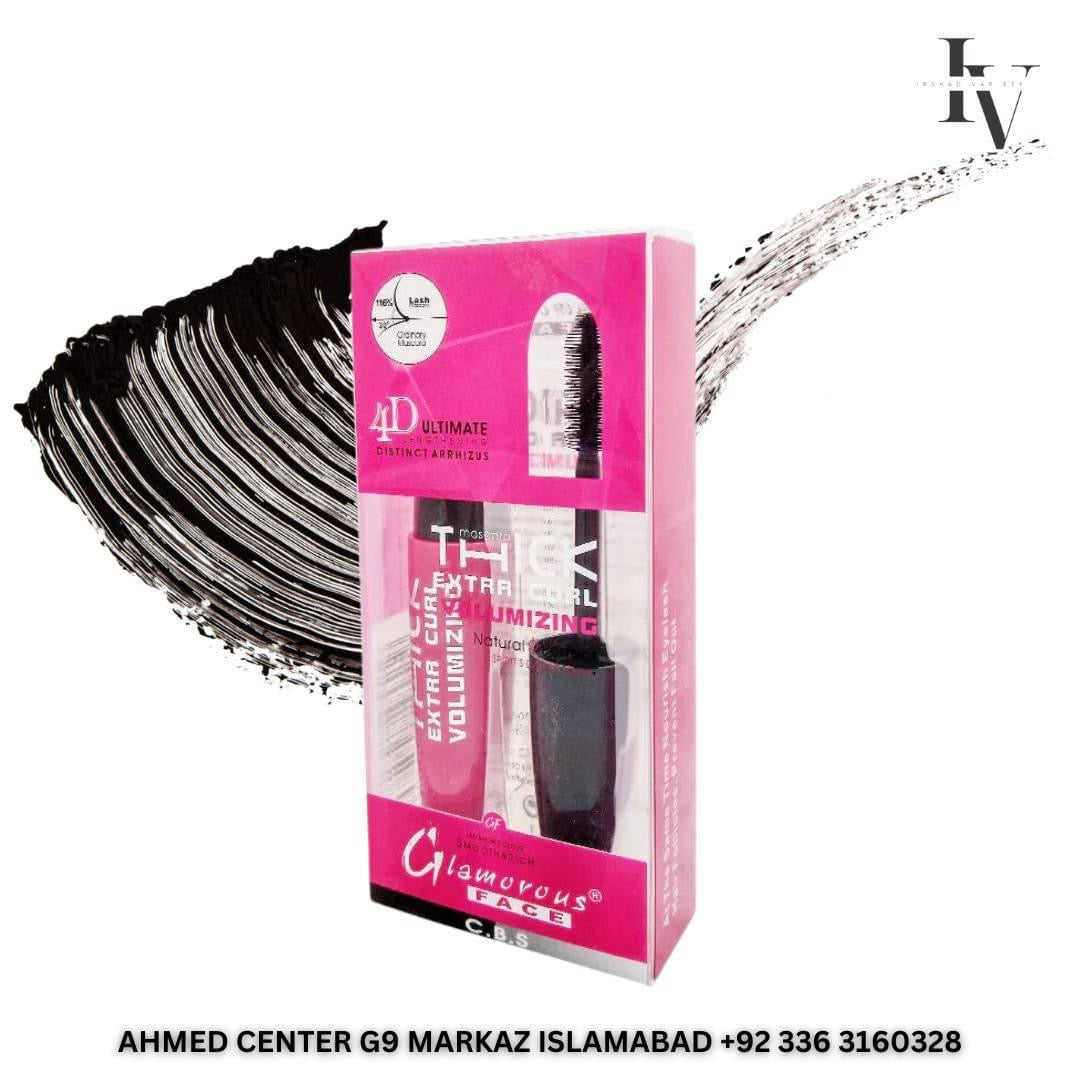 Glamorous face mascara