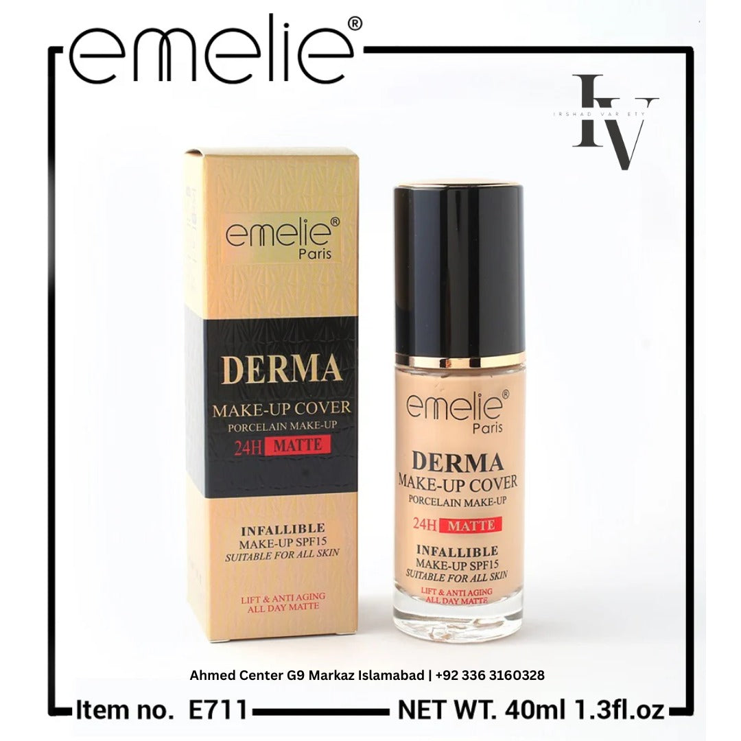 Emelie derma cover foundation