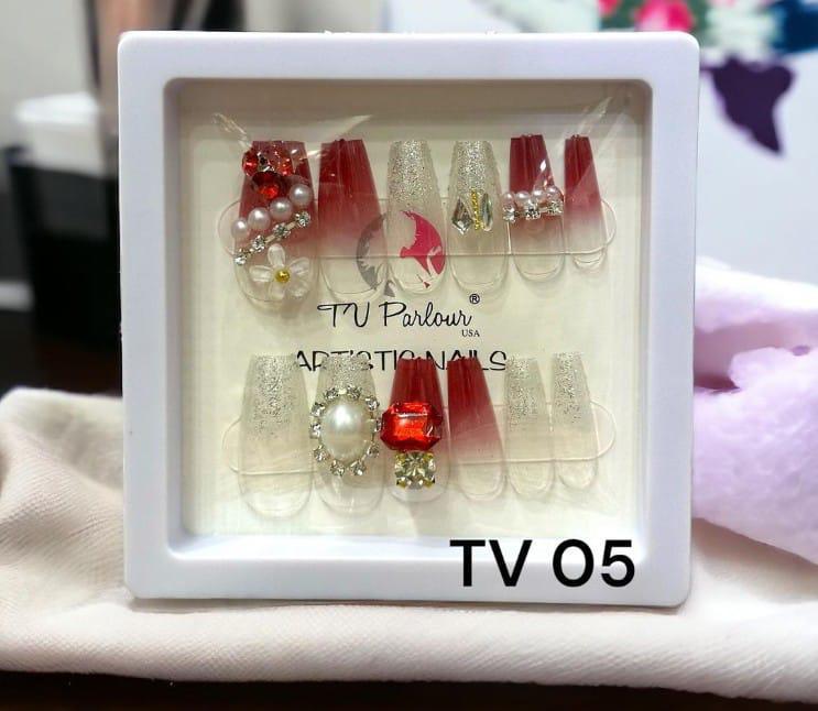 Tv parlour acrylic nails