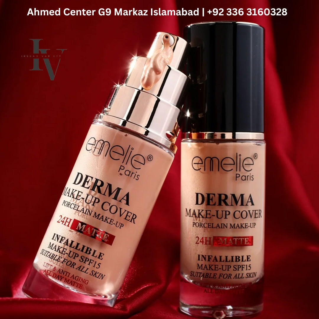 Emelie derma cover foundation