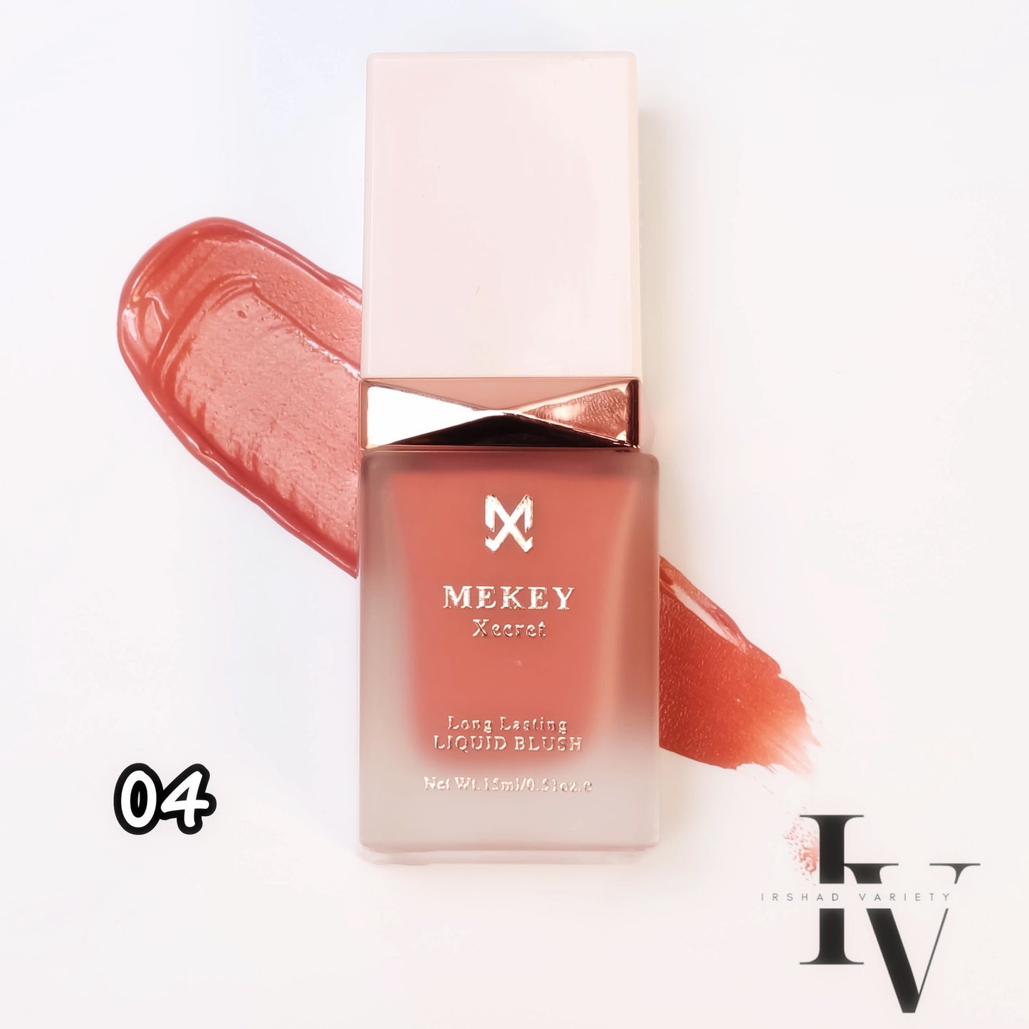 Mekey xecret liquid blush on