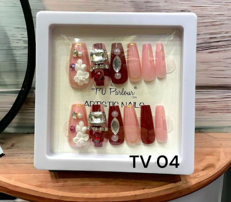 Tv parlour acrylic nails