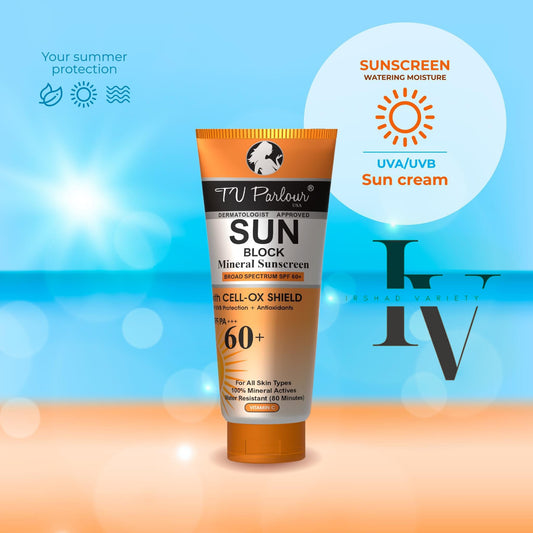 Tv parlour sun block spf 60+