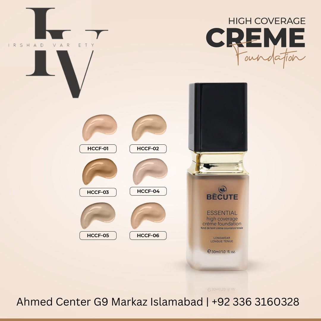 Becute high coverage foundation