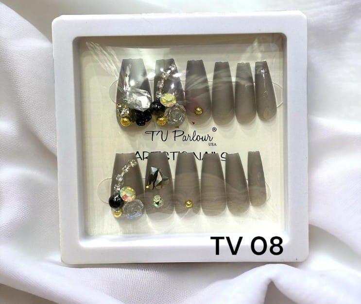 Tv parlour acrylic nails