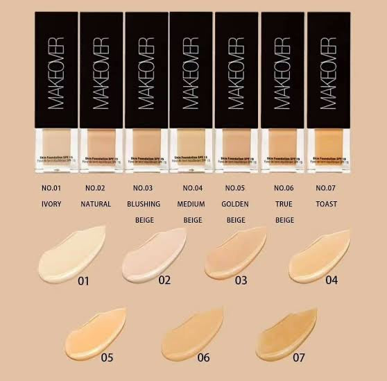 Makeover serum foundation