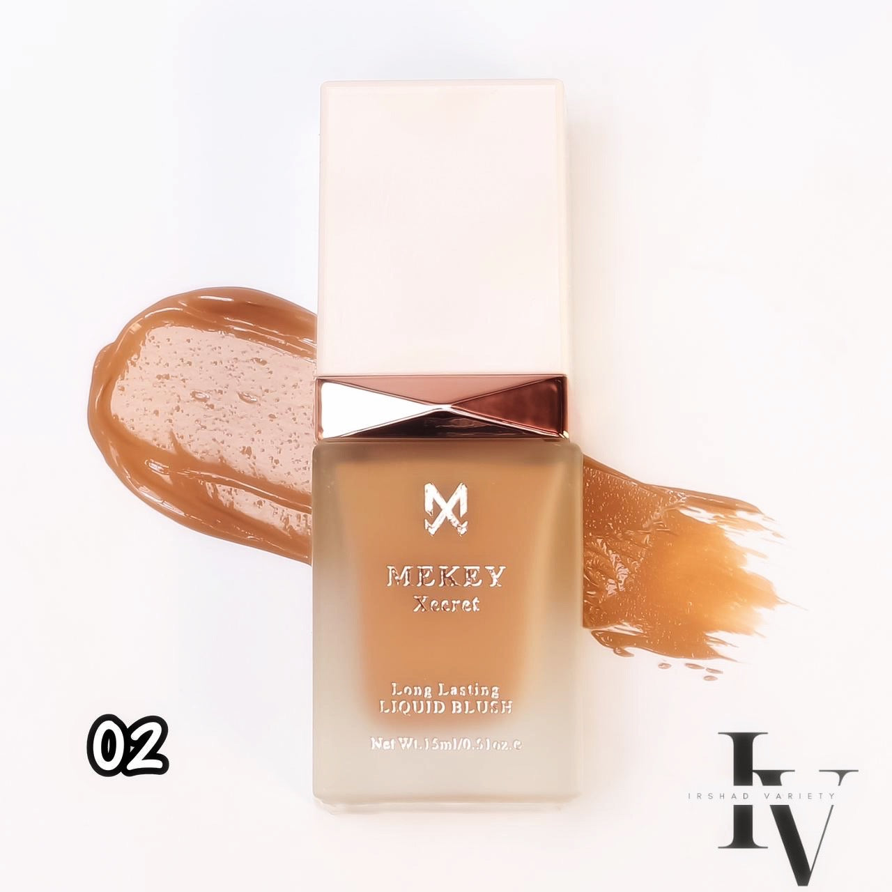 Mekey xecret liquid blush on