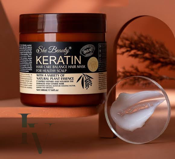 Keratin hair mask