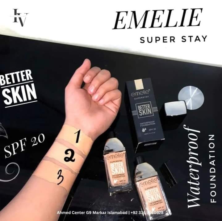 Emelie super stay foundation